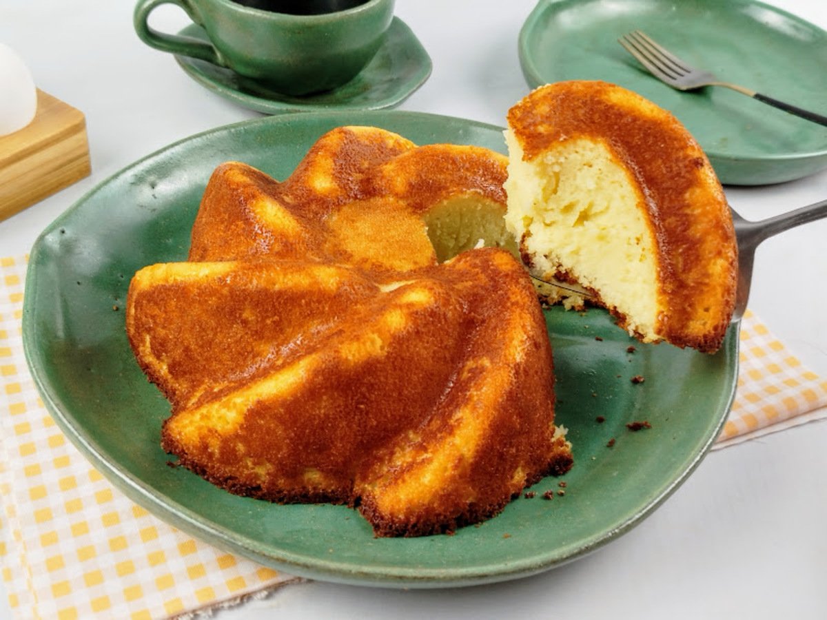 Bolo de iogurte de liquidificador