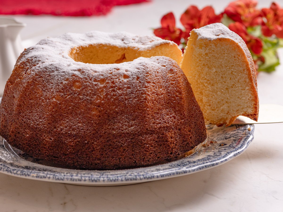 Bolo de iogurte fofinho