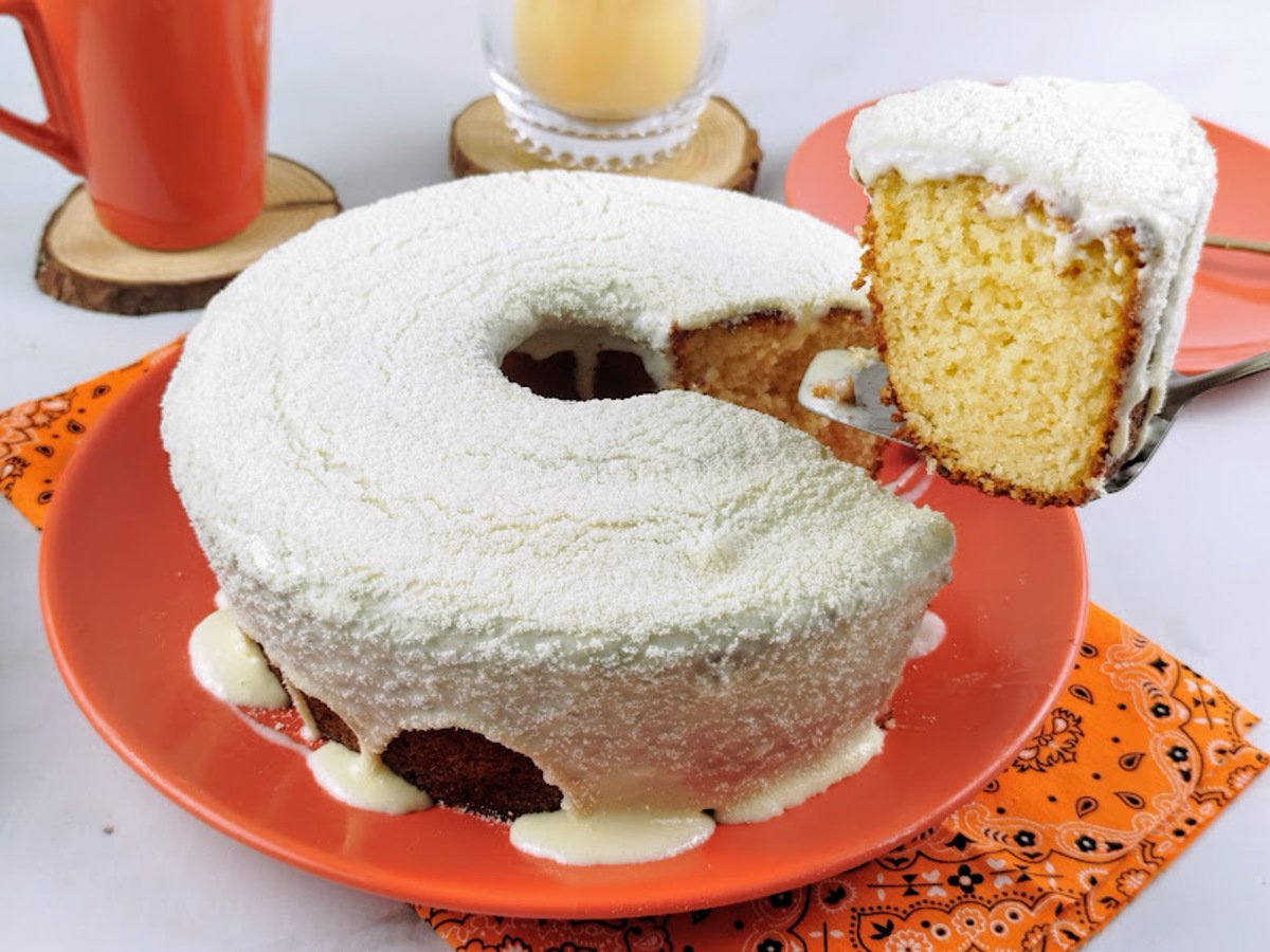 Bolo de iogurte natural