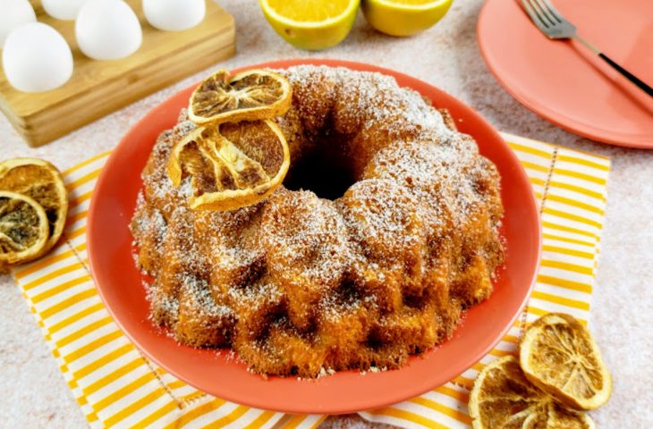 Bolo de laranja com cenoura saudável
