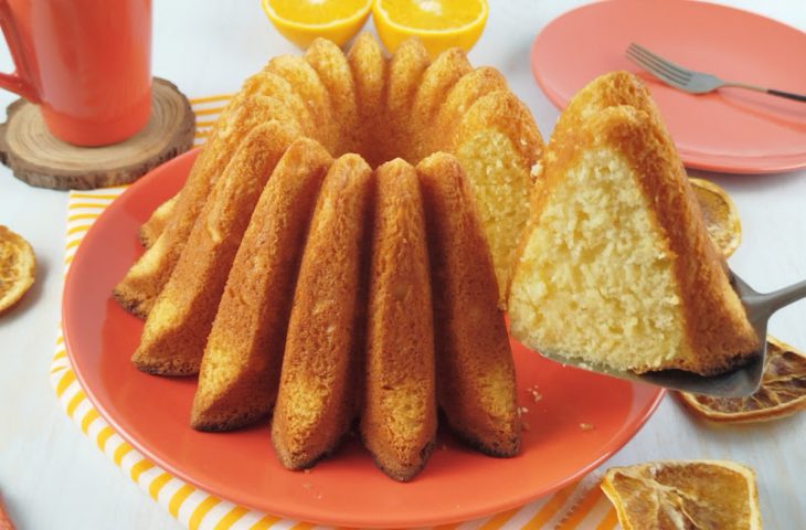 Bolo de laranja de liquidificador