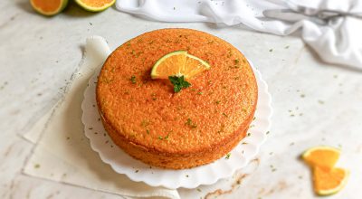 Bolo de laranja de liquidificador fofinho