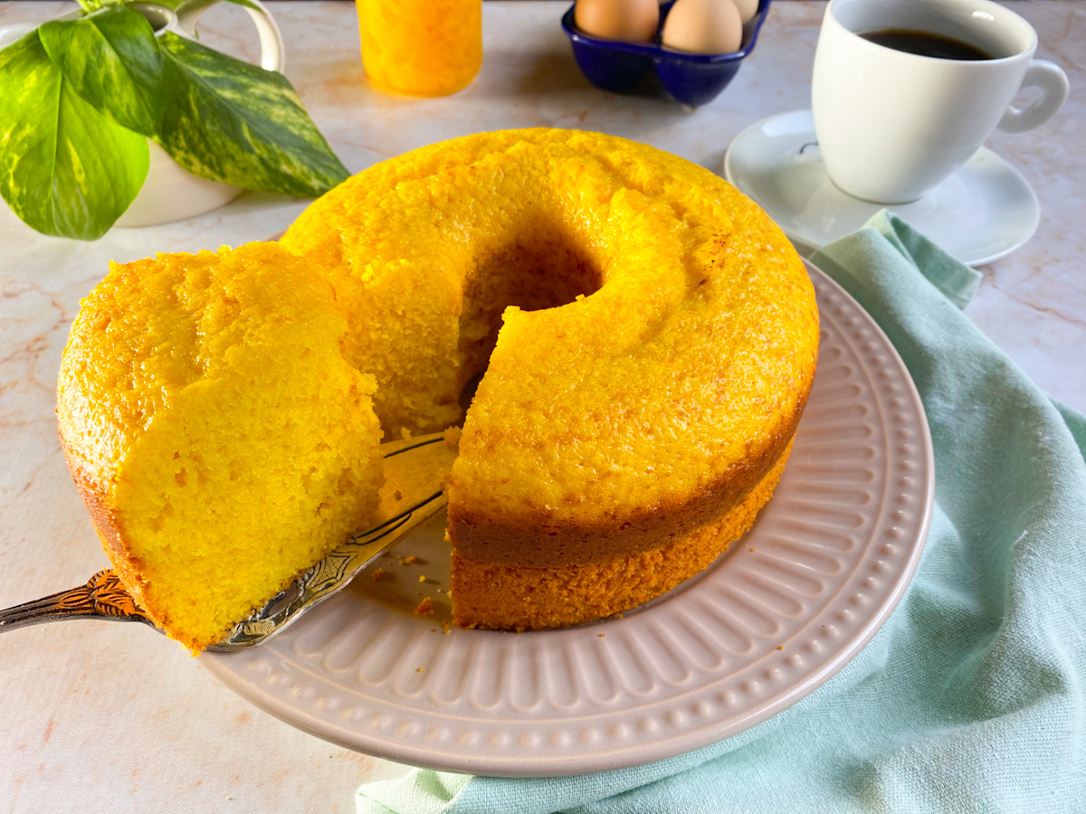 Bolo de laranja fácil