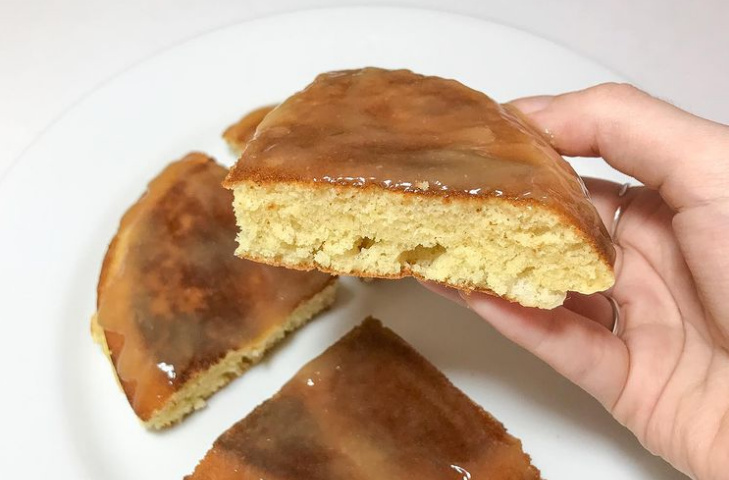 Bolo de laranja fit na frigideira