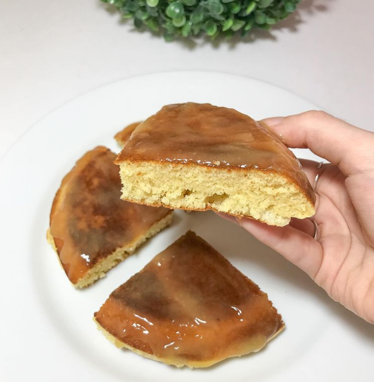 Bolo de laranja fit na frigideira