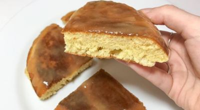 Bolo de laranja fit na frigideira