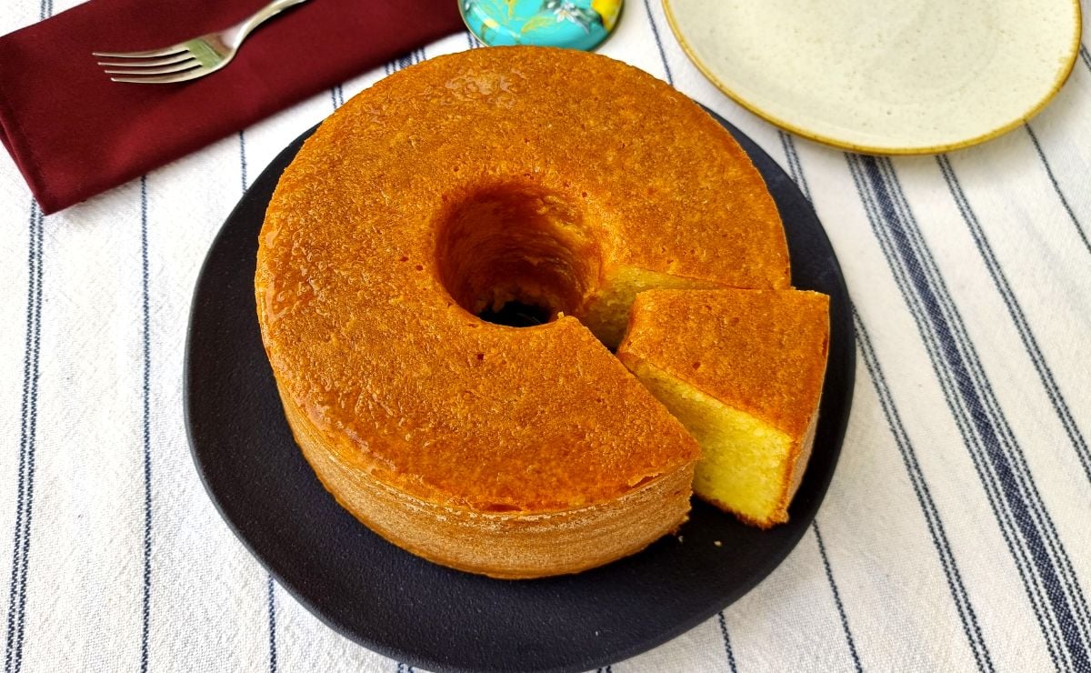 Bolo de laranja fofinho