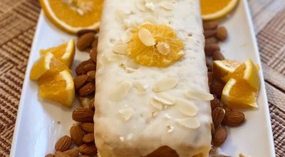 Bolo de laranja low carb