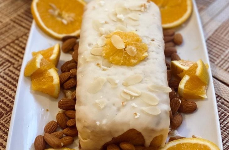 Bolo de laranja low carb