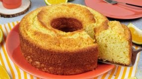 Bolo de laranja rápido