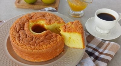 Bolo de laranja sem glúten