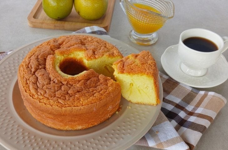 Bolo de laranja sem glúten
