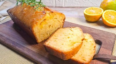 Bolo de laranja sem liquidificador