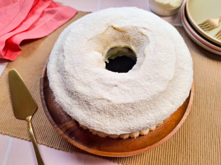 Bolo de leite Ninho de liquidificador