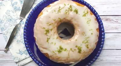 Bolo de limão de liquidificador