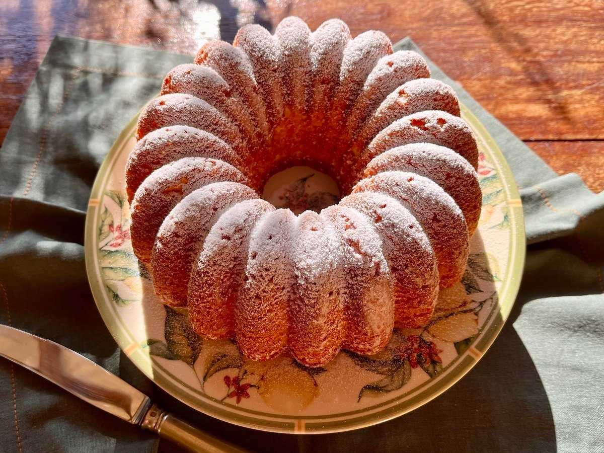 Bolo de limão fit