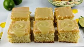 Bolo de limão fofinho