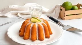 Bolo de limão na air fryer