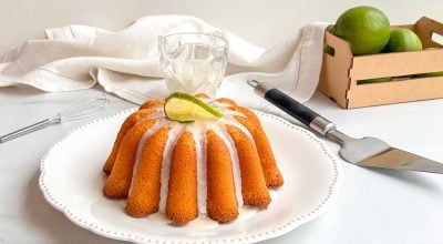 Bolo de limão na air fryer