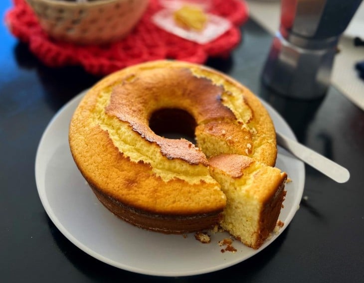 Bolo de limão-siciliano