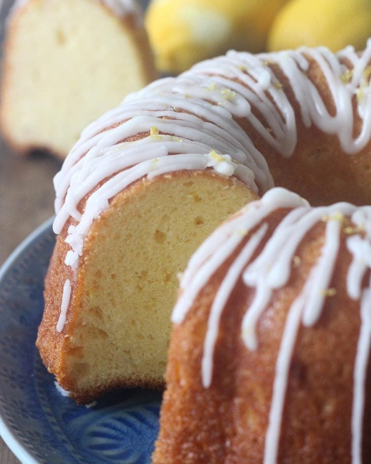 Bolo de limão siciliano simples