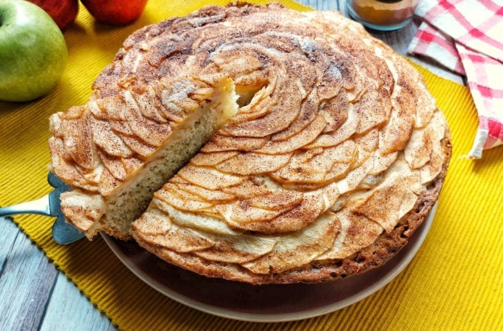 Bolo de maçã