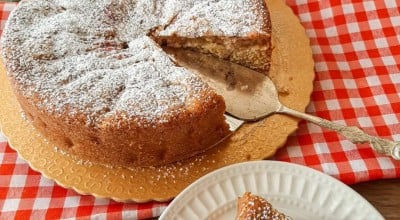 Bolo de maçã fofinho