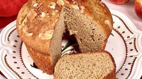 Bolo de maçã sem glúten e sem lactose