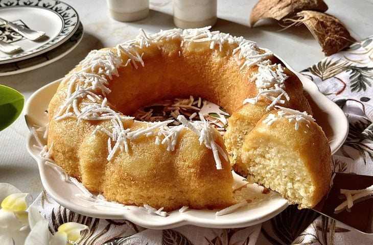 Bolo de mandioca sem farinha de trigo
