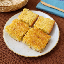 Bolo de mandioca simples