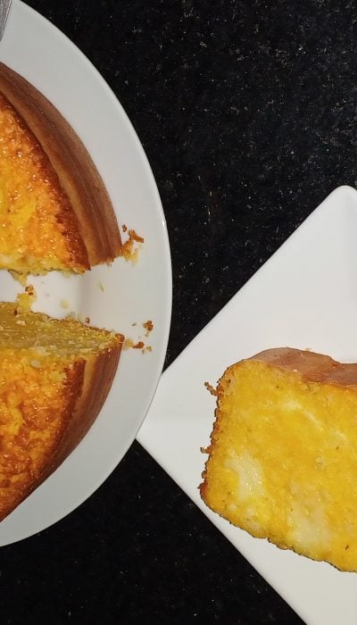 Bolo de milho com requeijão - Foto de usuário