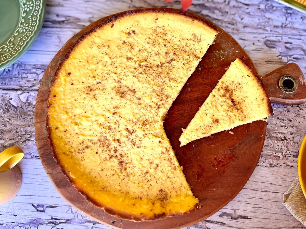 Bolo de milho cremoso