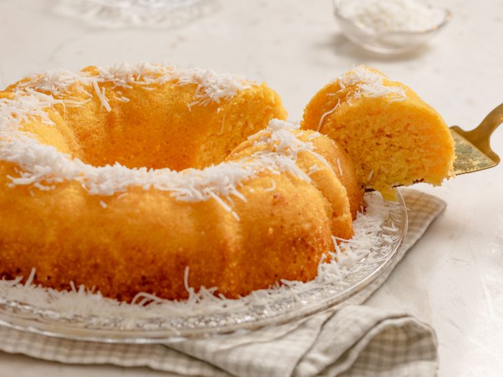 bolo de milho assado