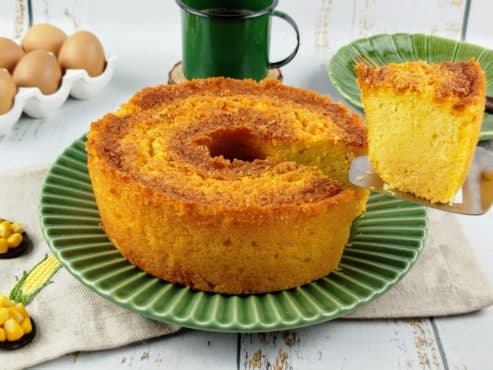 Bolo de milho de lata