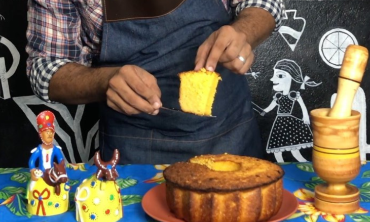 Bolo de milho de latinha