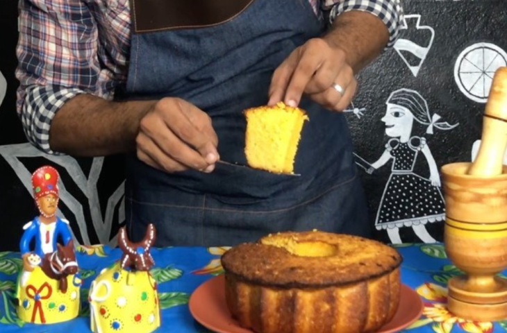 Bolo de milho de latinha