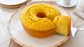 Bolo de milho fit