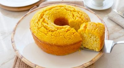 Bolo de milho fit