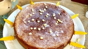 Bolo de milho verde cremoso fit