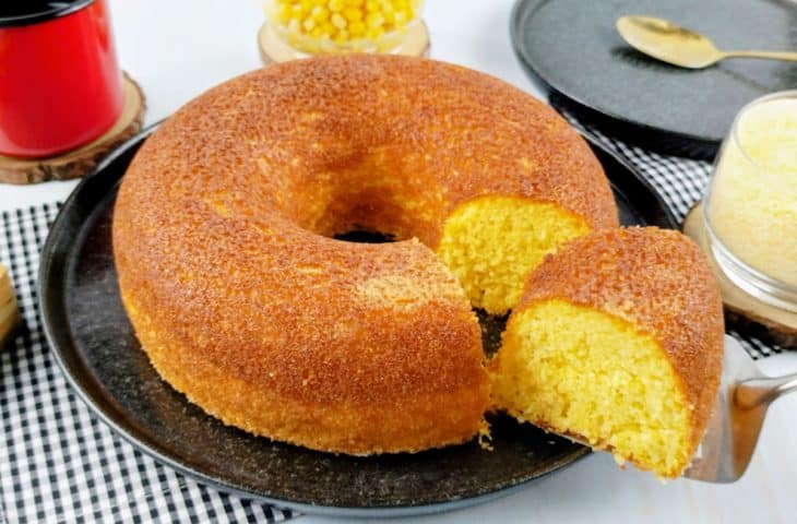 Bolo de milho verde de lata