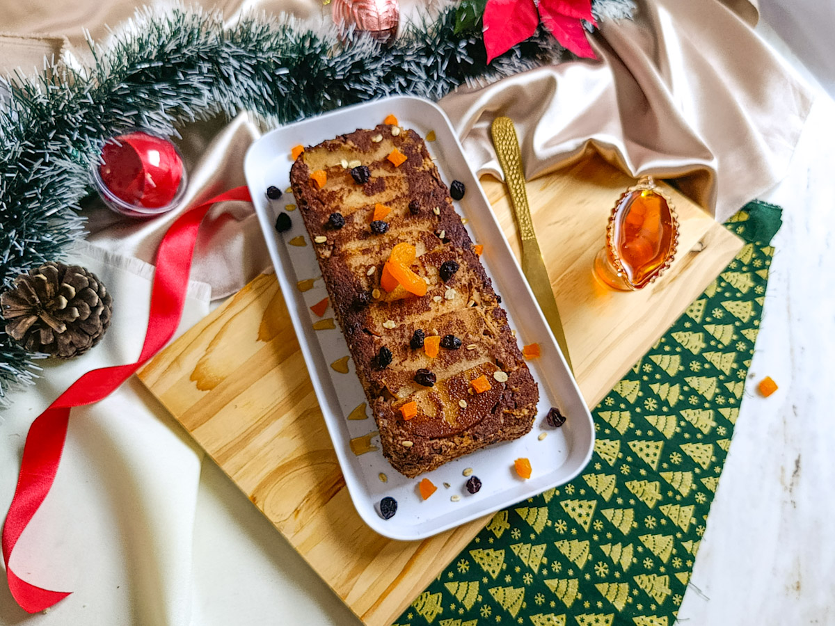 Bolo de Natal simples