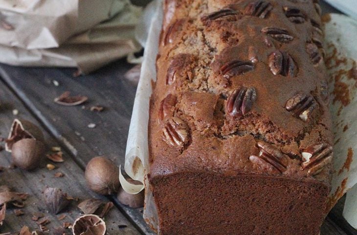 Bolo de nozes pecan