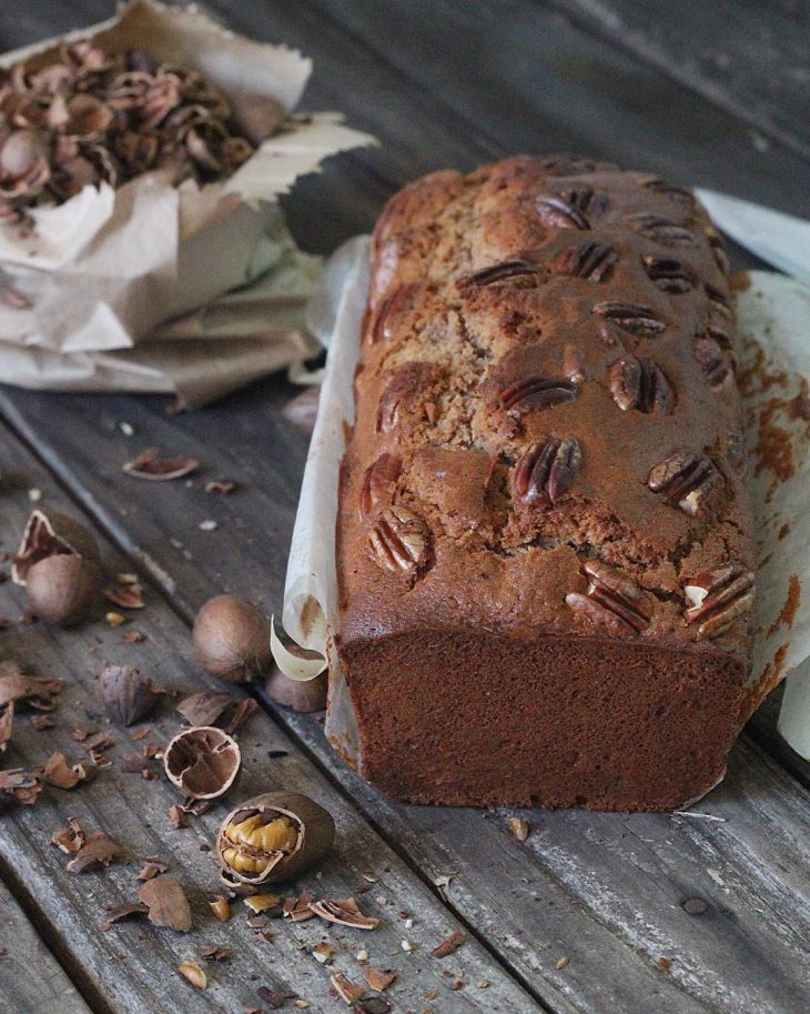 Bolo de nozes pecan