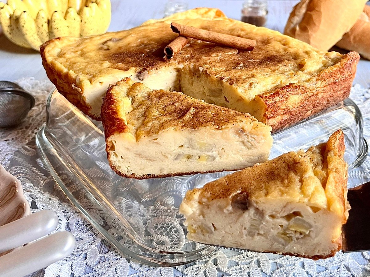 Bolo de pão velho
