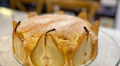 Bolo de peras
