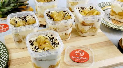 Bolo de pote de abacaxi