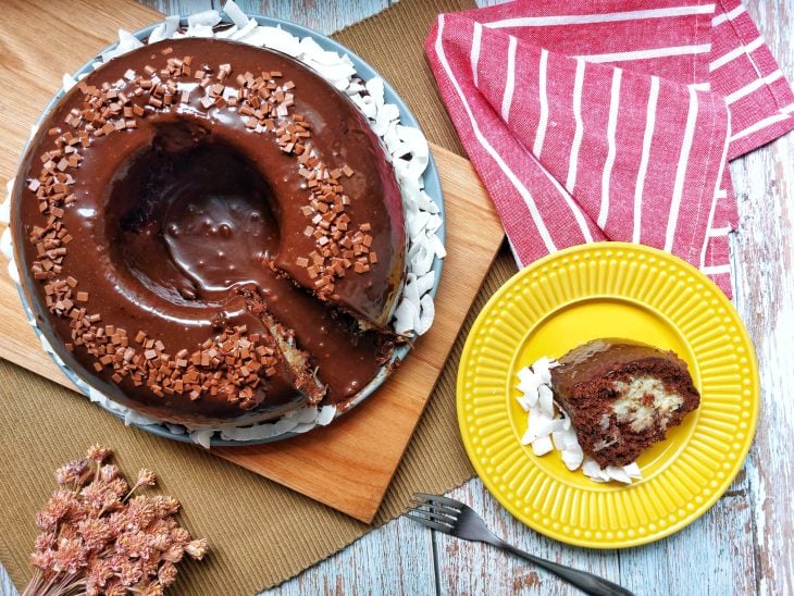 Bolo de prestígio fácil - Passo a Passo