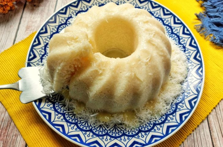 Bolo de tapioca sem forno