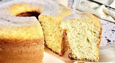 Bolo de trigo simples