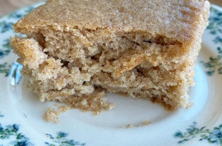 Bolo fofinho de canela